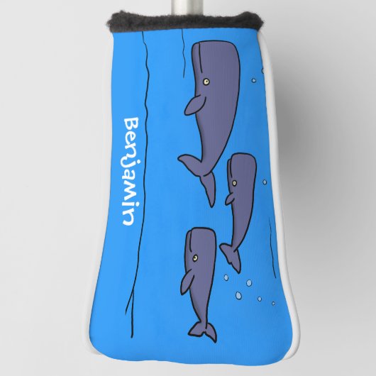 Afbeelding van cartoon die over de ute migreert golfheadcover (Draai 90)