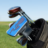 Afbeelding van cartoon die over de ute migreert golfheadcover (Insitu)