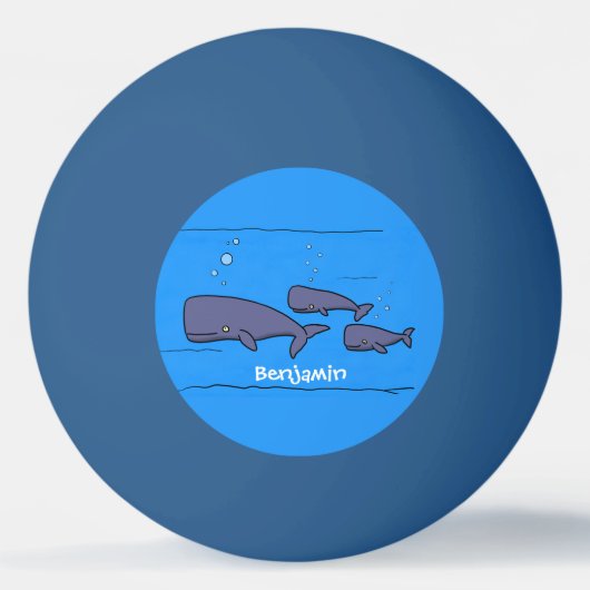 Afbeelding van cartoon die over de ute migreert pingpongbal (Voorkant)