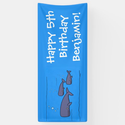 Afbeelding van cartoon die over de ute migreert spandoek (Verticaal)