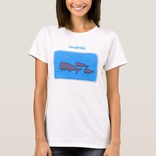 Afbeelding van cartoon die over de ute migreert t-shirt (Voorkant)