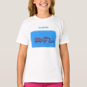 Afbeelding van cartoon die over de ute migreert t-shirt