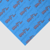 Afbeelding van cartoon die over de ute migreert tissuepapier (Detail)