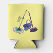 Afbeelding van cartoon in kamer en muis blikjeskoeler (Voorkant)