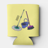 Afbeelding van cartoon in kamer en muis blikjeskoeler (Achterkant)