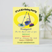 Afbeelding van cartoon in kamer en muis kaart (Staand voorkant)