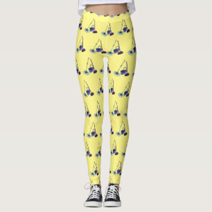 Afbeelding van cartoon in kamer en muis leggings