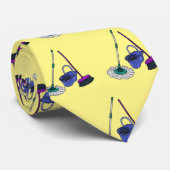 Afbeelding van cartoon in kamer en muis stropdas (Opgerold)