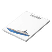 Afbeelding van cartoon op jacht notitieblok (Linkerzijde)