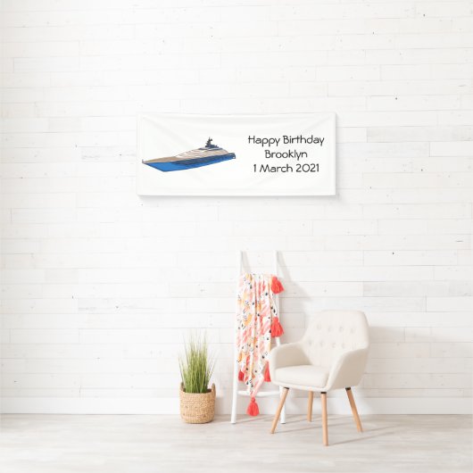 Afbeelding van cartoon op jacht spandoek (Insitu)