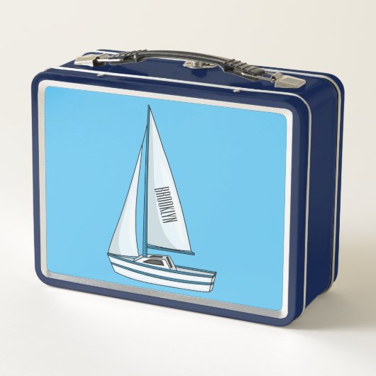 Afbeelding van cartoon per boot (Achterkant)