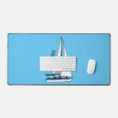 Afbeelding van cartoon per boot bureaumat (Keyboard & Muis)