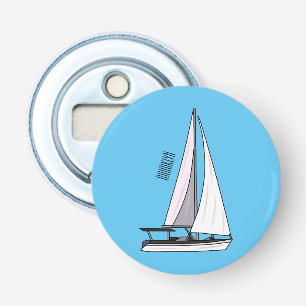 Afbeelding van cartoon per boot button flesopener