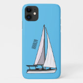 Afbeelding van cartoon per boot Case-Mate iPhone case (Achterkant)