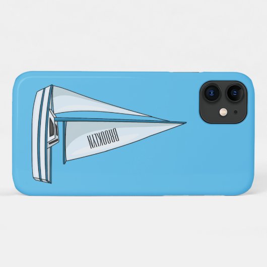 Afbeelding van cartoon per boot Case-Mate iPhone case (Achterkant (horizontaal))