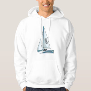 Afbeelding van cartoon per boot hoodie