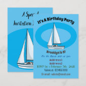 Afbeelding van cartoon per boot kaart (Voorkant / Achterkant)