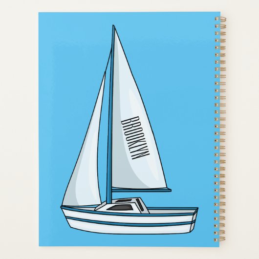 Afbeelding van cartoon per boot planner (Achterkant)