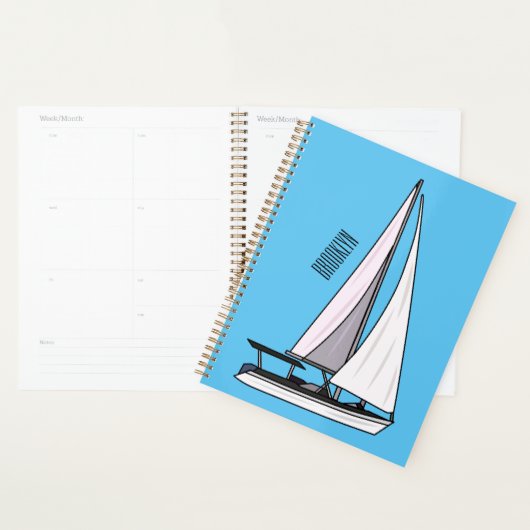 Afbeelding van cartoon per boot planner (Display)