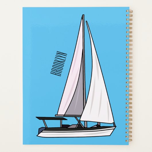 Afbeelding van cartoon per boot planner (Achterkant)