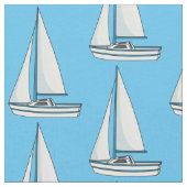 Afbeelding van cartoon per boot stof (Close Up)