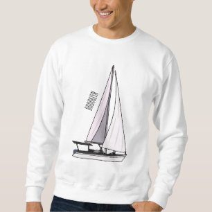Afbeelding van cartoon per boot trui