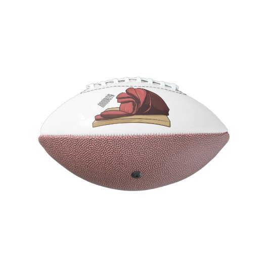 Afbeelding van cartoon-uurwerk american football (Gedraaid 270)