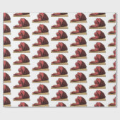 Afbeelding van cartoon-uurwerk cadeaupapier (Vlak)