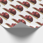 Afbeelding van cartoon-uurwerk cadeaupapier (Hoek)