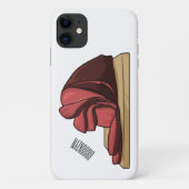 Afbeelding van cartoon-uurwerk Case-Mate iPhone case (Achterkant)
