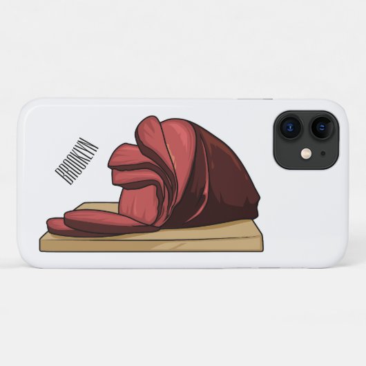 Afbeelding van cartoon-uurwerk Case-Mate iPhone case (Achterkant (horizontaal))