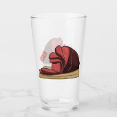 Afbeelding van cartoon-uurwerk glas (Voorkant)