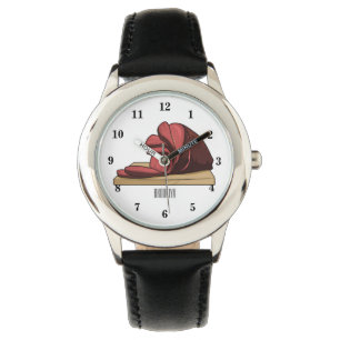 Afbeelding van cartoon-uurwerk horloge
