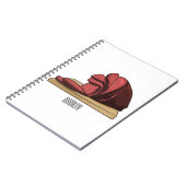 Afbeelding van cartoon-uurwerk notitieboek (Linkerzijde)