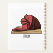 Afbeelding van cartoon-uurwerk planner (Achterkant)