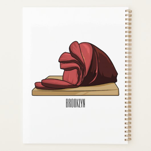 Afbeelding van cartoon-uurwerk planner (Achterkant)