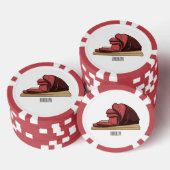 Afbeelding van cartoon-uurwerk poker chips (Opstapeling)