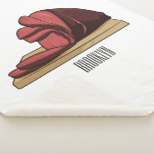 Afbeelding van cartoon-uurwerk sherpa deken (3/4)