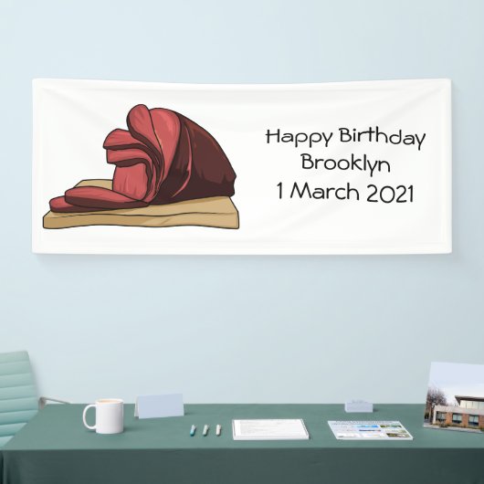 Afbeelding van cartoon-uurwerk spandoek (Beurs)