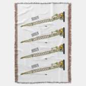 Afbeelding van cartoon van afgravator tekenen deken (Voorkant Verticaal)