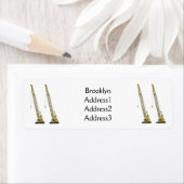 Afbeelding van cartoon van afgravator tekenen etiket (Insitu)