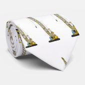 Afbeelding van cartoon van afgravator tekenen stropdas (Opgerold)