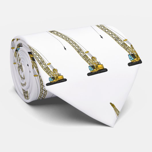 Afbeelding van cartoon van afgravator tekenen stropdas (Opgerold)