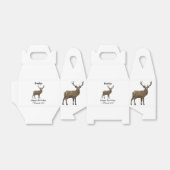 Afbeelding van cartoon van de Deer Bedankdoosjes (Uitgevouwen)