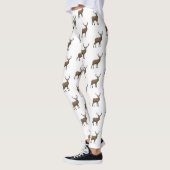 Afbeelding van cartoon van de Deer Leggings (Links)