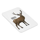 Afbeelding van cartoon van de Deer Magneet (Rechterzijde)