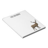Afbeelding van cartoon van de Deer Notitieblok (Schuin)