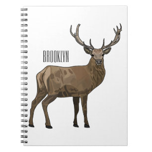 Afbeelding van cartoon van de Deer Notitieboek