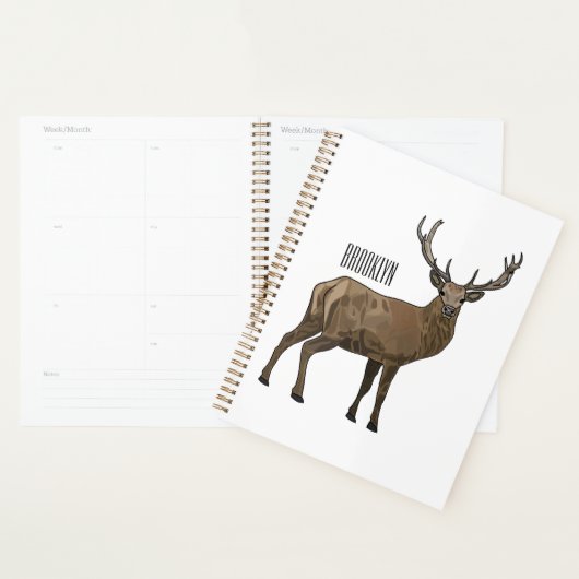 Afbeelding van cartoon van de Deer Planner (Display)