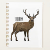 Afbeelding van cartoon van de Deer Planner (Voorkant)